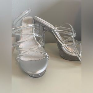 Clear Platform Stiletto